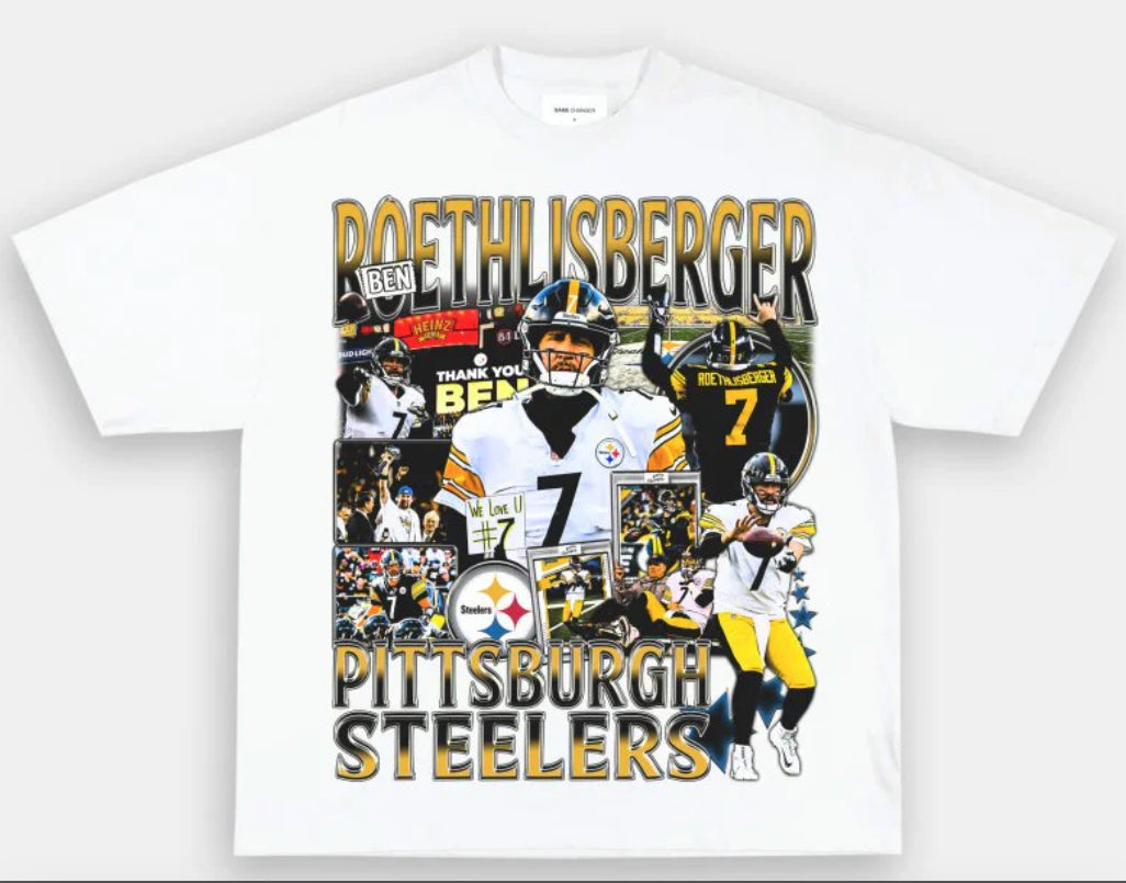 BEN ROETHLISBERGER ‘STEELERS’ TEE
