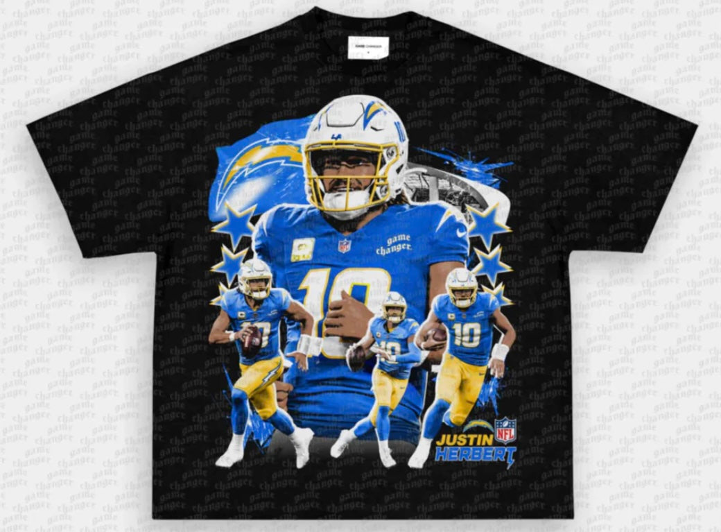 JUSTIN HERBERT ‘CHARGERS’ TEE