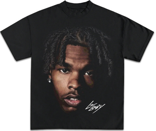 LIL BABY BLACK TEE - Unseen 
