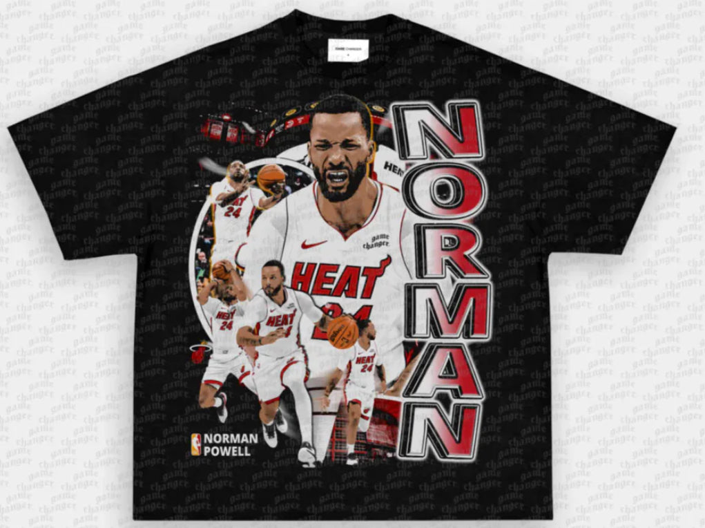 NORMAN POWELL - HEAT TEE