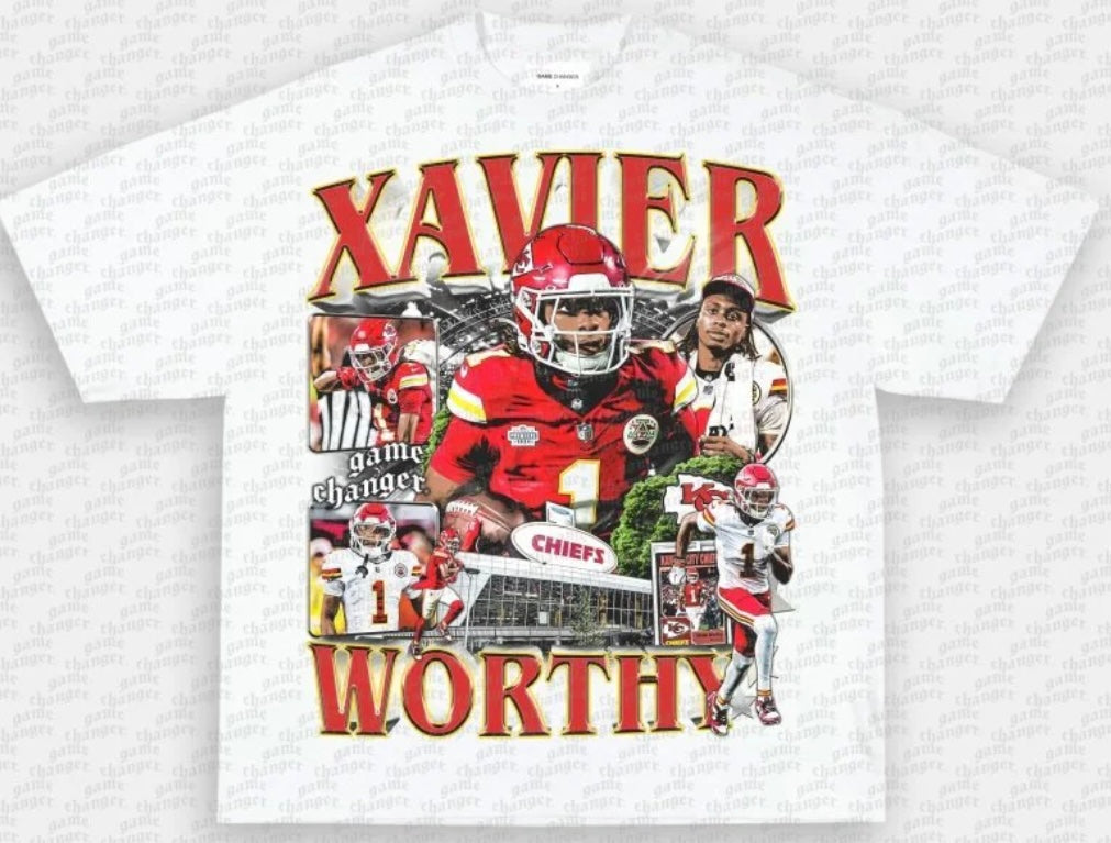XAVIER WORTHY ‘CHIEFS’ TEE