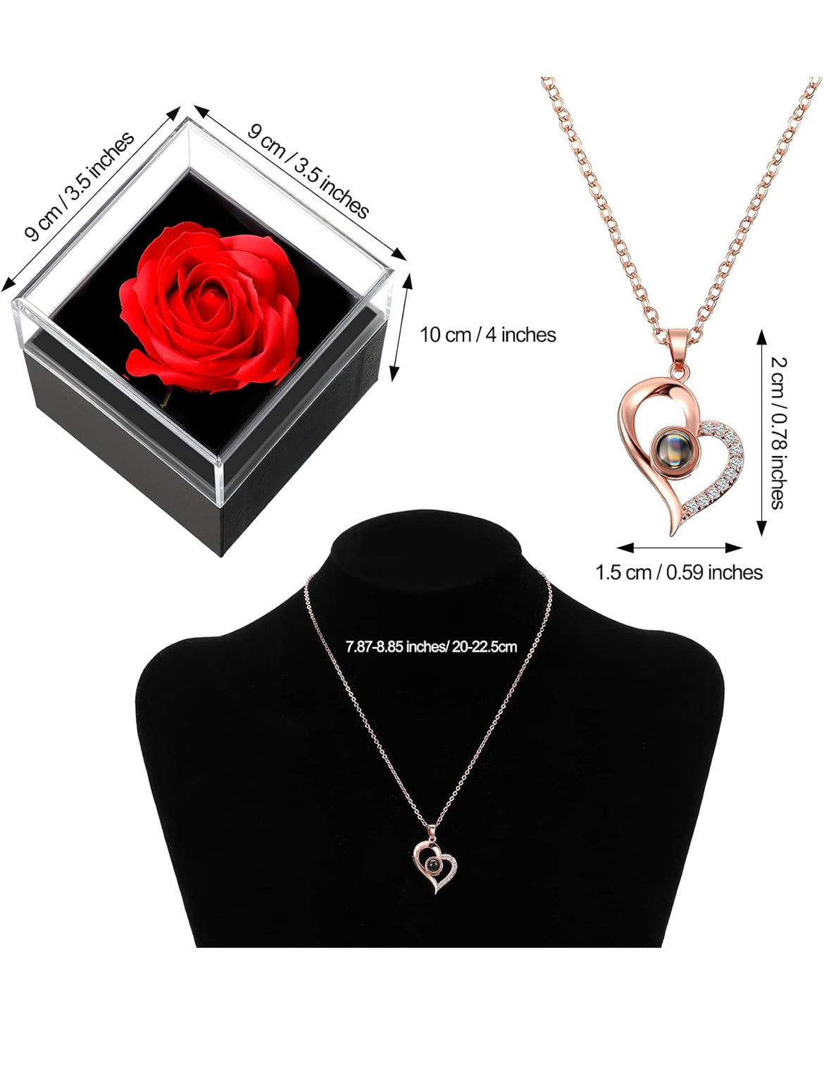 ‘I Love You In 1000 Languages Rose Gold’