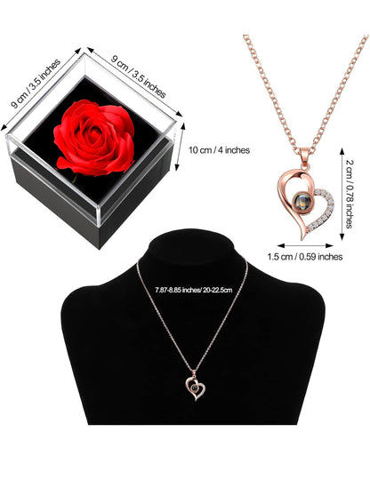 ‘I Love You In 1000 Languages Rose Gold’