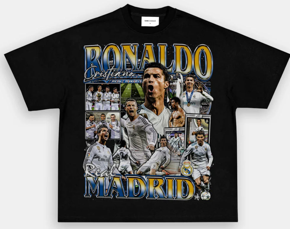 CHRISTIANO RONALDO REAL MADRID TEE - Unseen 