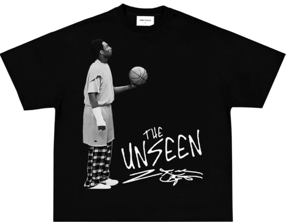 KOBE BRYANT ‘THE UNSEEN’ BLACK TEE - Unseen 
