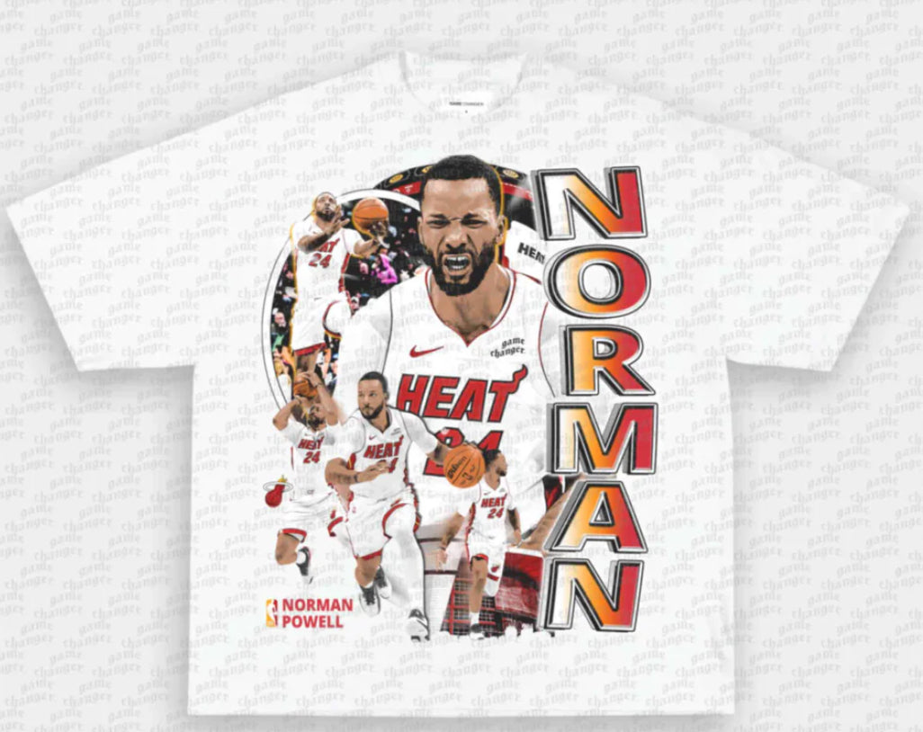 NORMAN POWELL - HEAT TEE