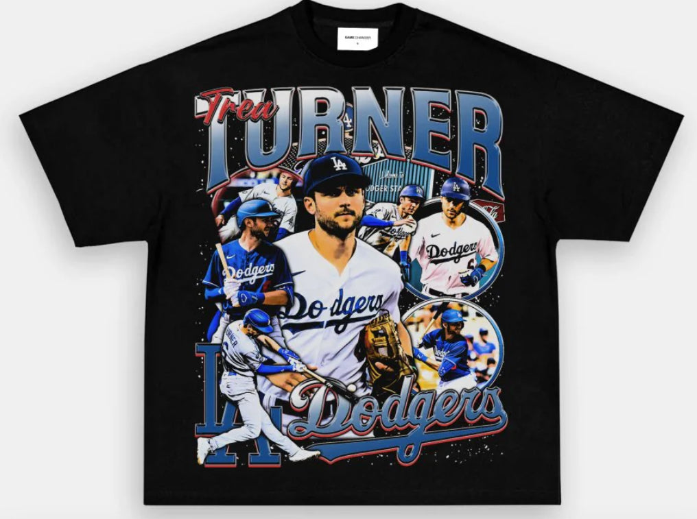 TREA TURNER DODGERS TEE