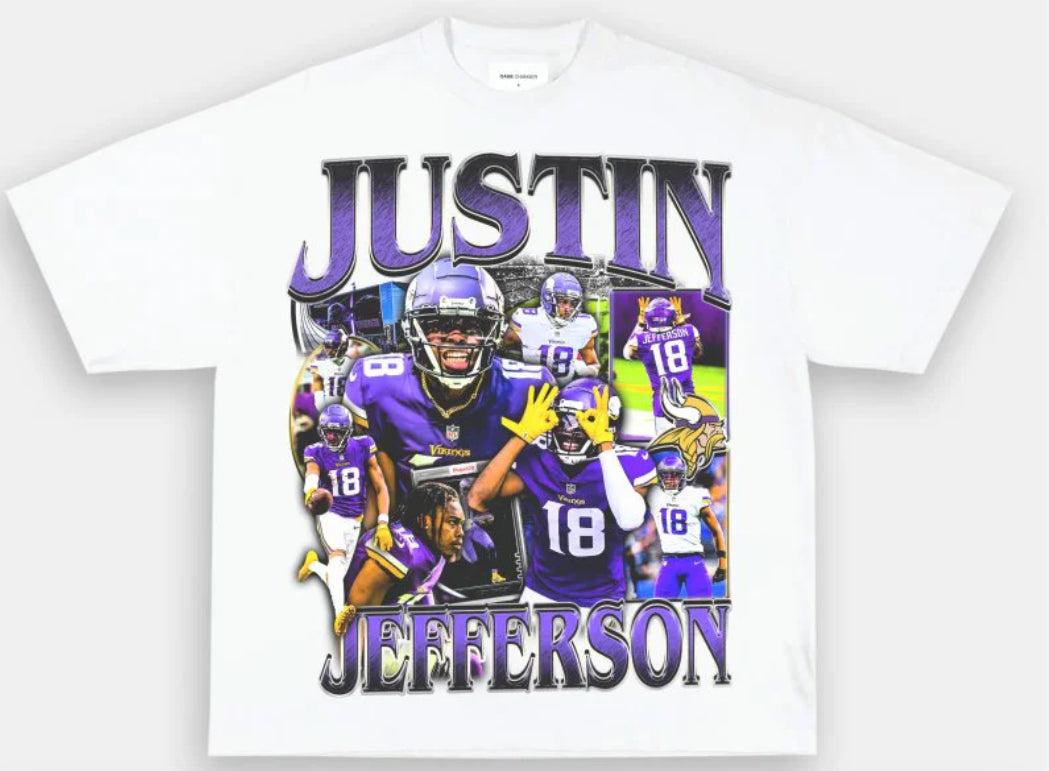 JUSTIN JEFFERSON ‘VIKINGS’ TEE V2