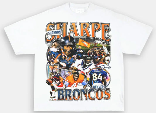 SHANNON SHARPE ‘BRONCOS’ TEE