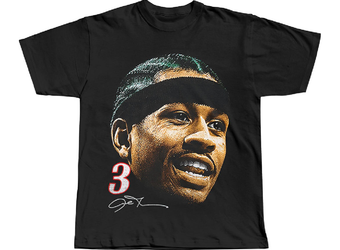 ALLEN IVERSON 'THE ANSWER' BLACK TEE - Unseen 