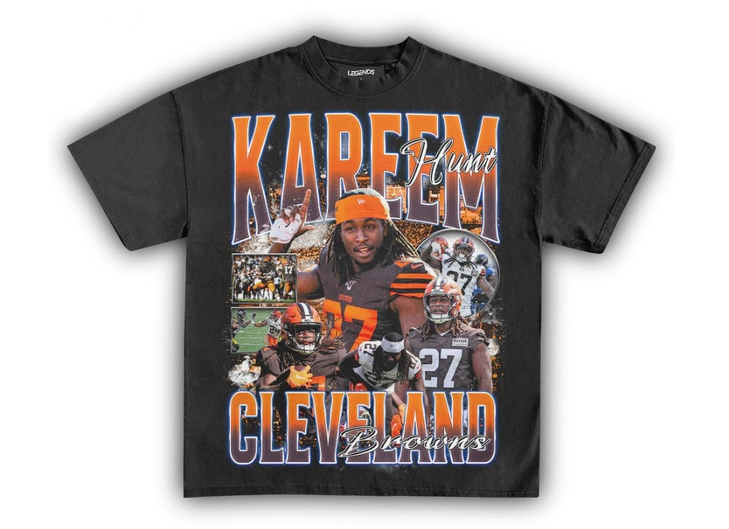 KAREEM HUNT ‘BROWNS’ TEE - Unseen 