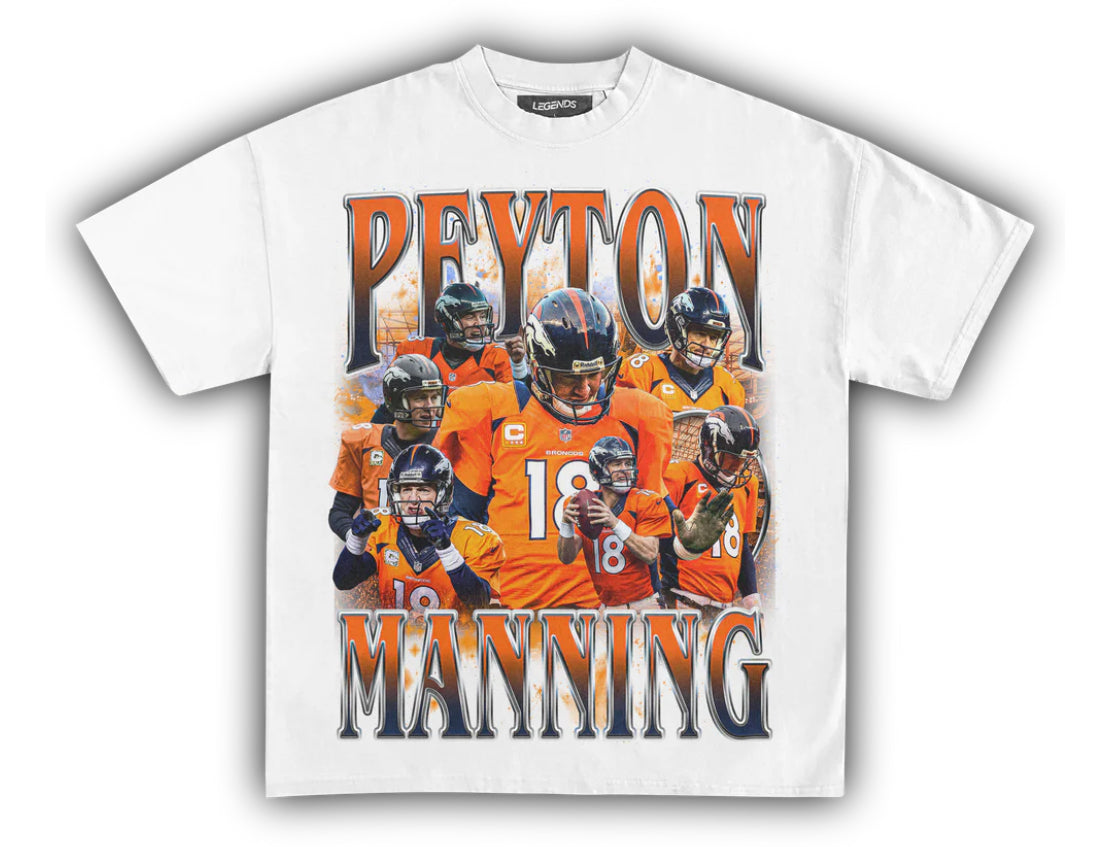 PEYTON MANNING ‘BRONCOS’ TEE - Unseen 