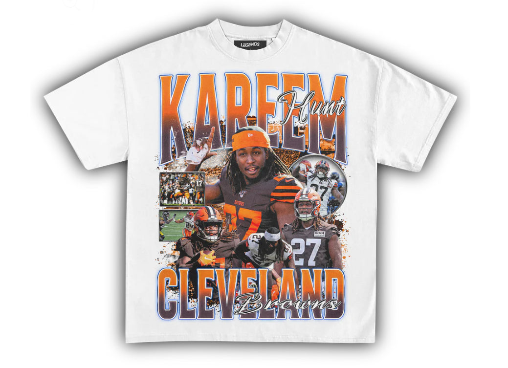KAREEM HUNT ‘BROWNS’ TEE - Unseen 