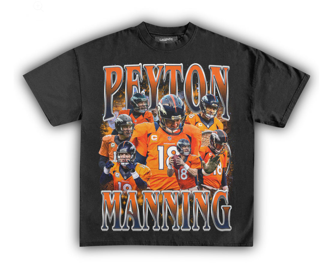 PEYTON MANNING ‘BRONCOS’ TEE - Unseen 