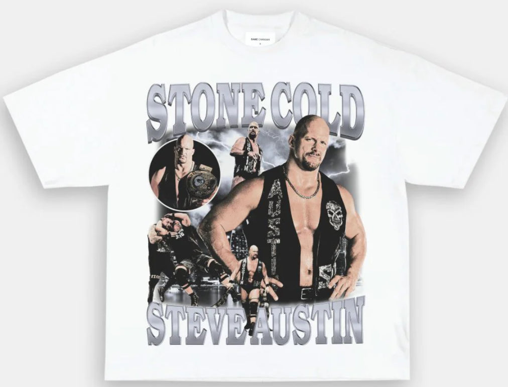 STONE COLD STEVE AUSTIN TEE V2