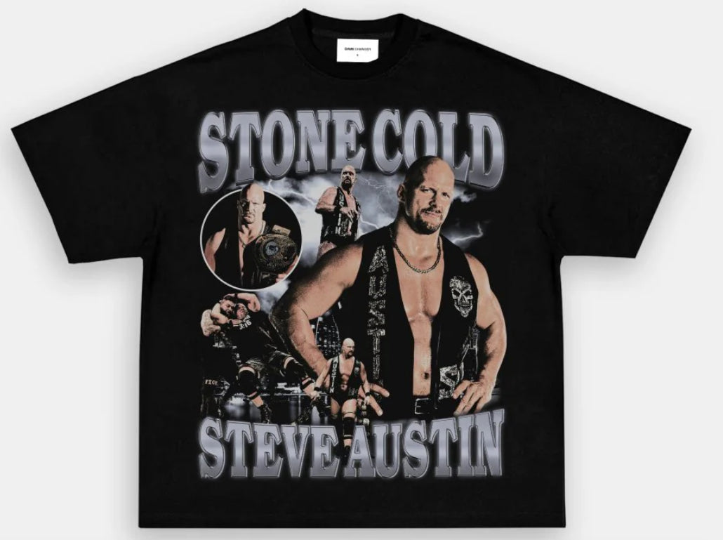 STONE COLD STEVE AUSTIN TEE V2