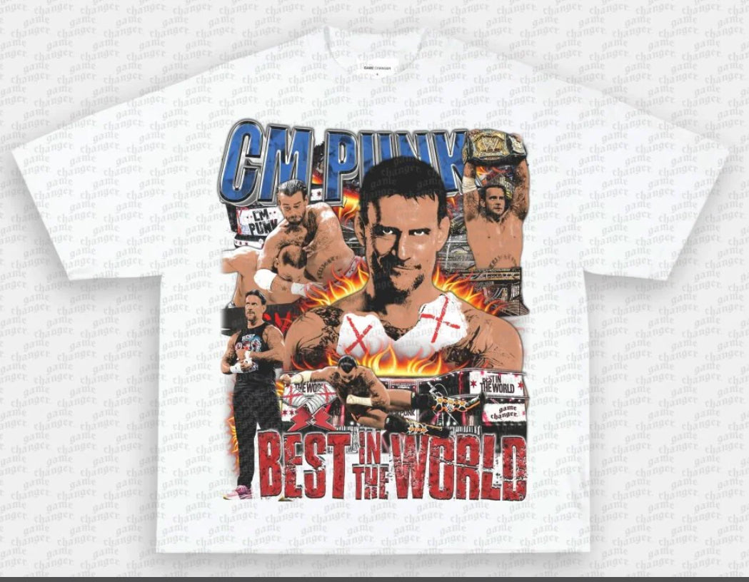 CM PUNK TEE