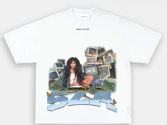 T-shirt blanc Drake '6 God'