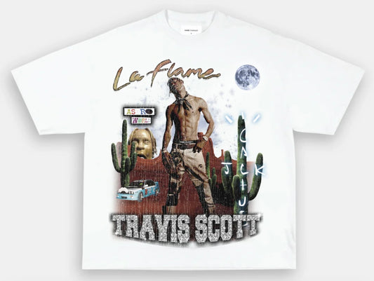 T-shirt blanc Drake '6 God'