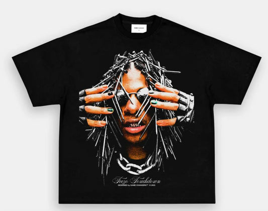 T-shirt blanc Drake '6 God'