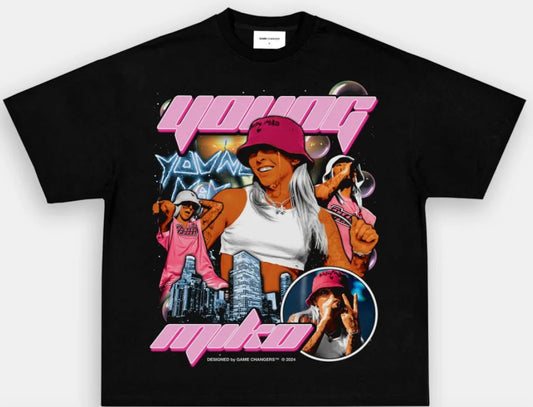 Camiseta blanca Drake '6 Dios'