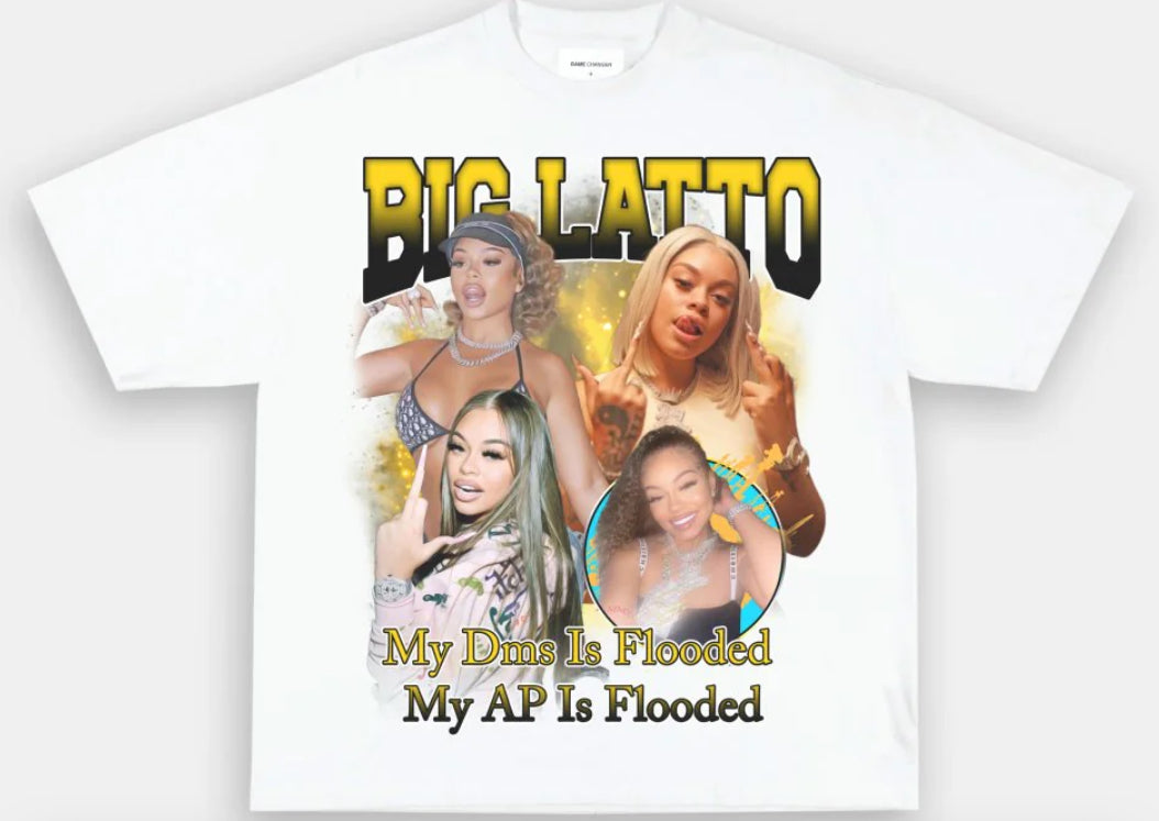 Camiseta blanca Drake '6 Dios'