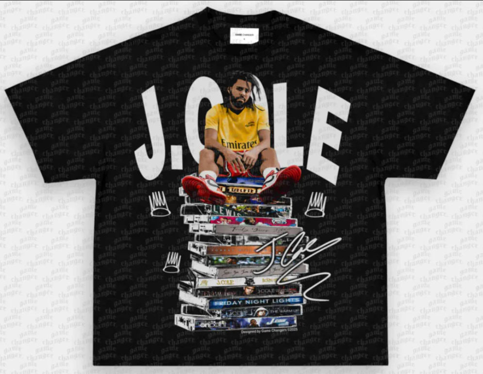 Camiseta blanca Drake '6 Dios'