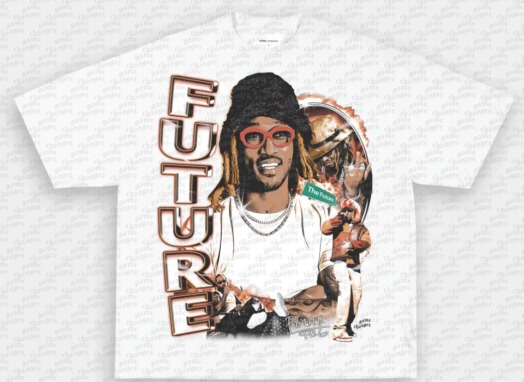 Camiseta blanca Drake '6 Dios'