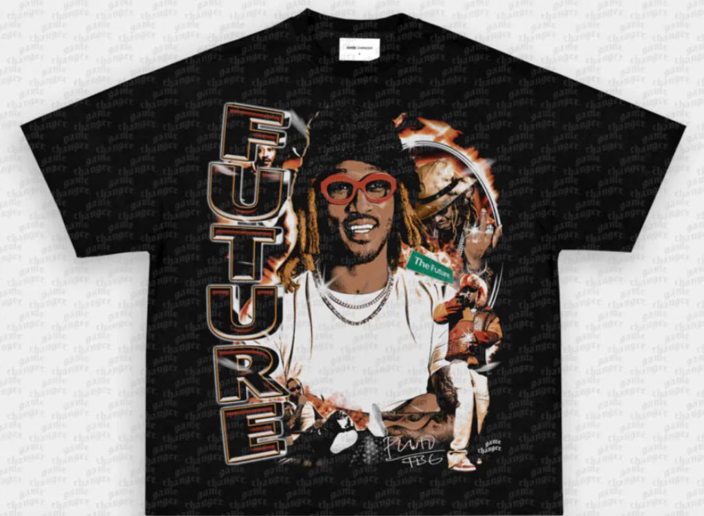 Camiseta blanca Drake '6 Dios'