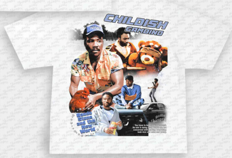 Camiseta blanca Drake '6 Dios'