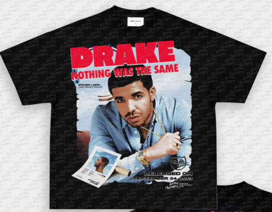 Camiseta blanca Drake '6 Dios'