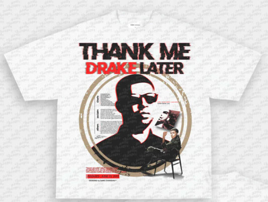 Camiseta blanca Drake '6 Dios'